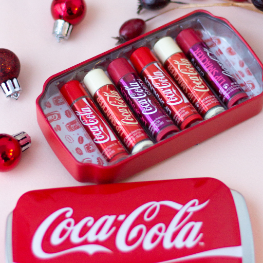 Набор бальзамов для губ 'Сoca-Cola', 6 шт.