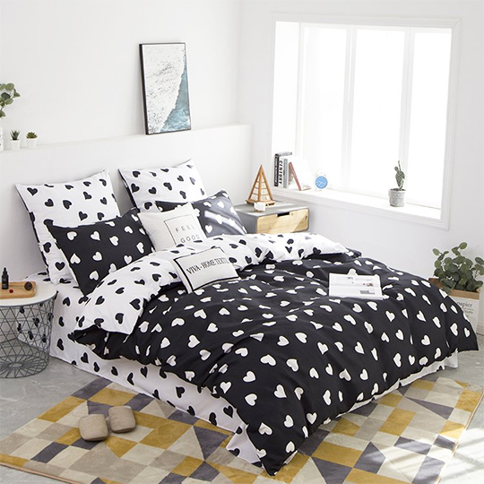 Бельё постельное 'Black and white'