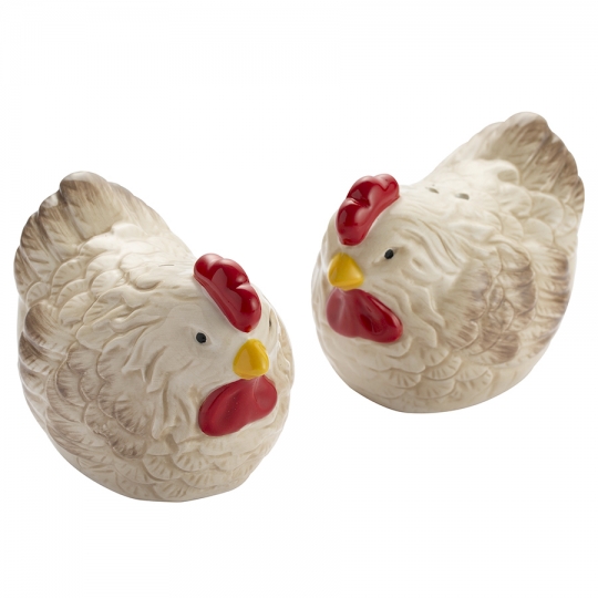 

Набор из солонки и перечницы 'Country Hens'
