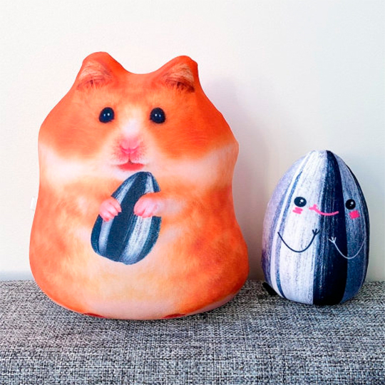 

Подушка-антистресс 'Хомяк и Семка', набор 2 шт.