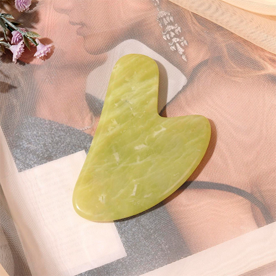 

Скребок для массажа гуаша 'Green heart'