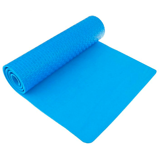 Коврик для йоги 'Sporty' (разные цвета) / Синий