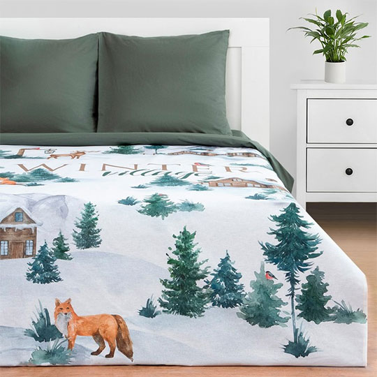 

Бельё постельное 'Winter village'