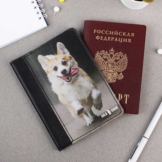 

Обложка для паспорта 'Малыш Корги'