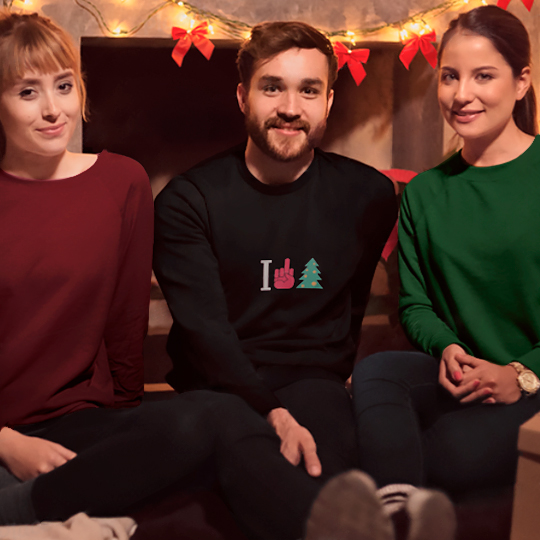 

Свитшот унисекс 'Happy New Year' / 2XL