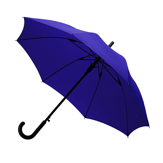 Зонт-трость полуавтомат 'Rainproof' / Синий