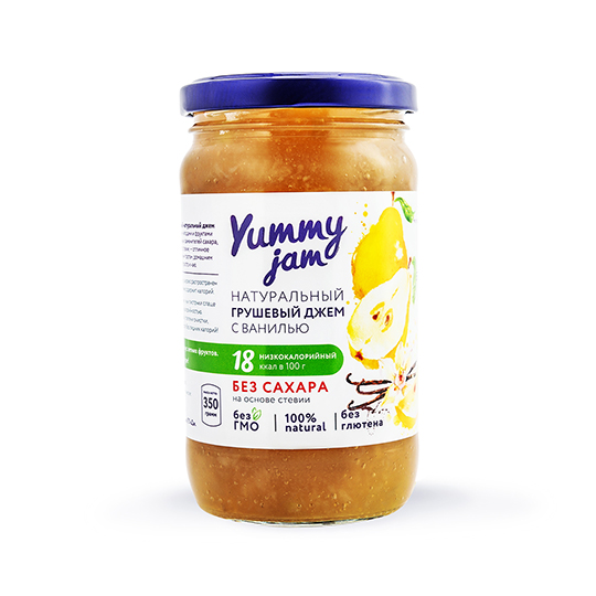 

Джем 'Yummy' (разные вкусы) / Груша и ваниль