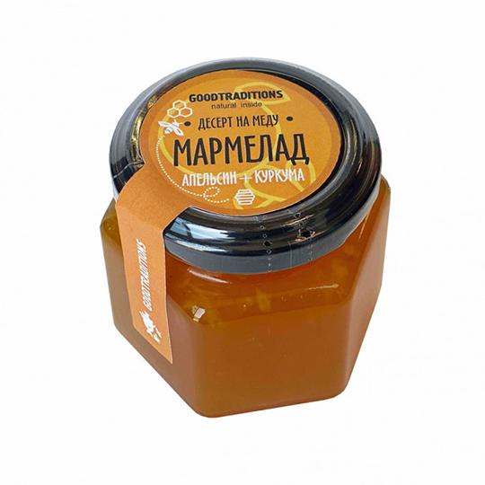 Десерт медово-мармеладный 'Delight' (разные вкусы) / Апельсин