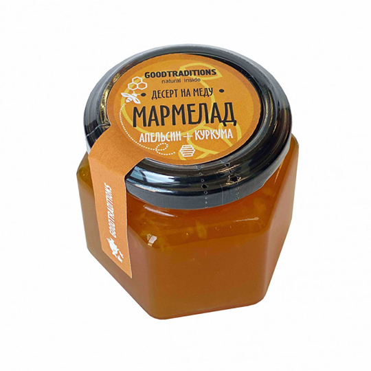 

Десерт медово-мармеладный 'Delight' (разные вкусы) / Апельсин