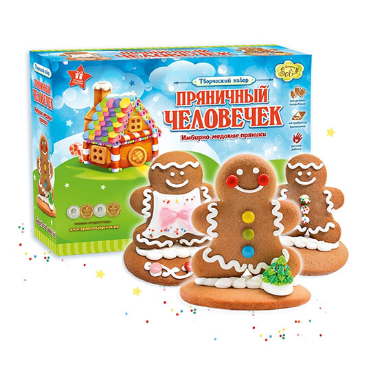 

Набор для творчества 'Пряничный человечек'