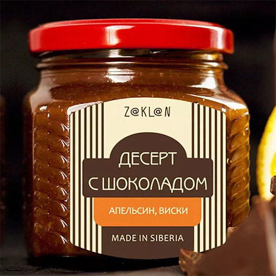 

Десерт с шоколадом 'Апельсин и виски'