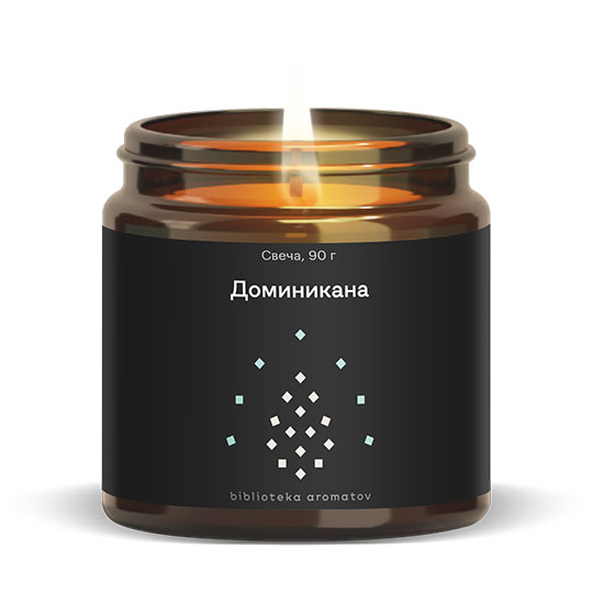 

Свеча 'Magic' (разные ароматы) / Доминикана