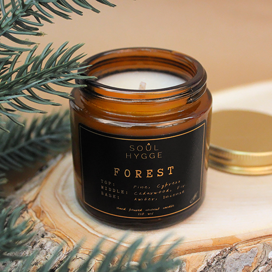 Свеча ароматическая 'Harsh' (разные ароматы) / Forest