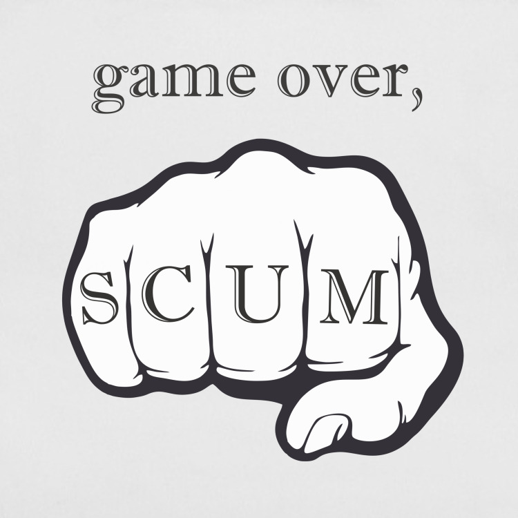 Сумка-шоппер 'Game over'