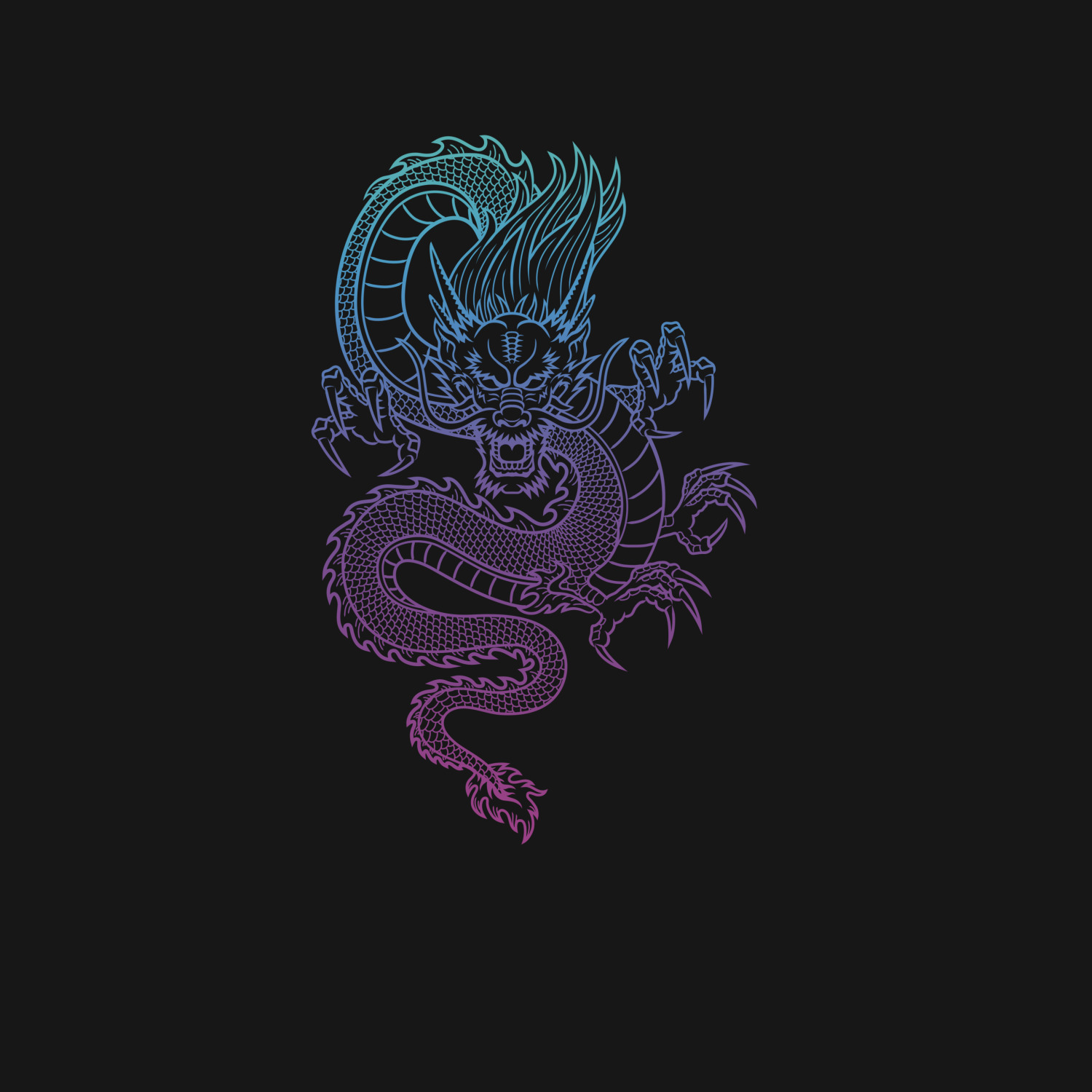 Футболка унисекс 'Dragon' 