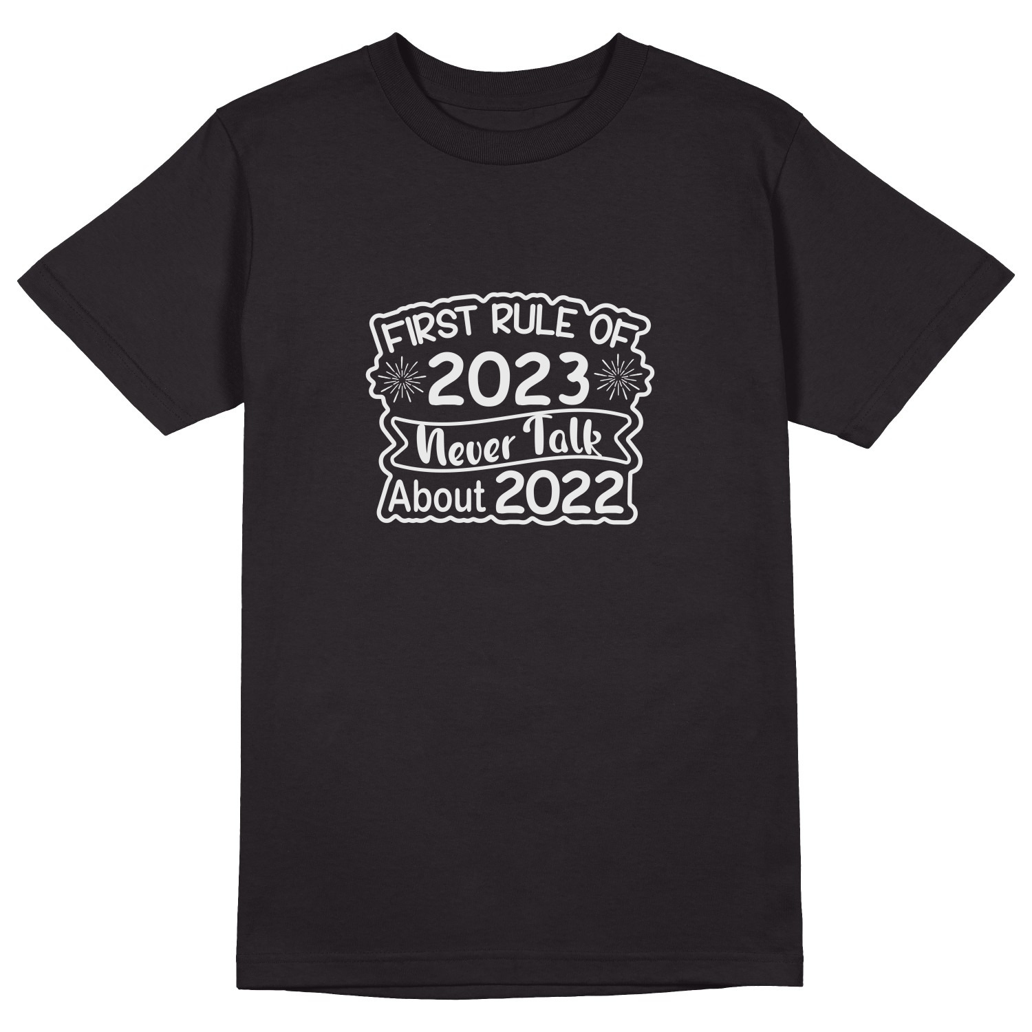Футболка унисекс 'First rule of 2023'