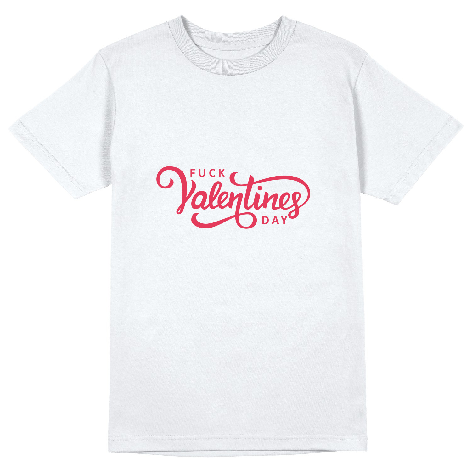 Футболка унисекс 'Fuck Valentines day'