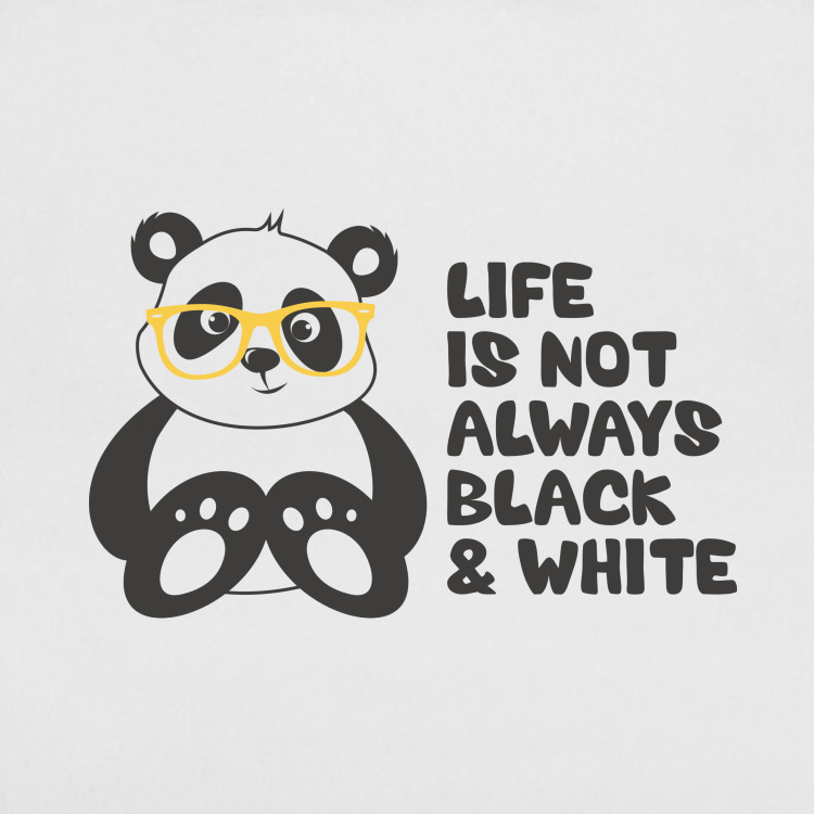 Сумка-шоппер 'Black and White Life'