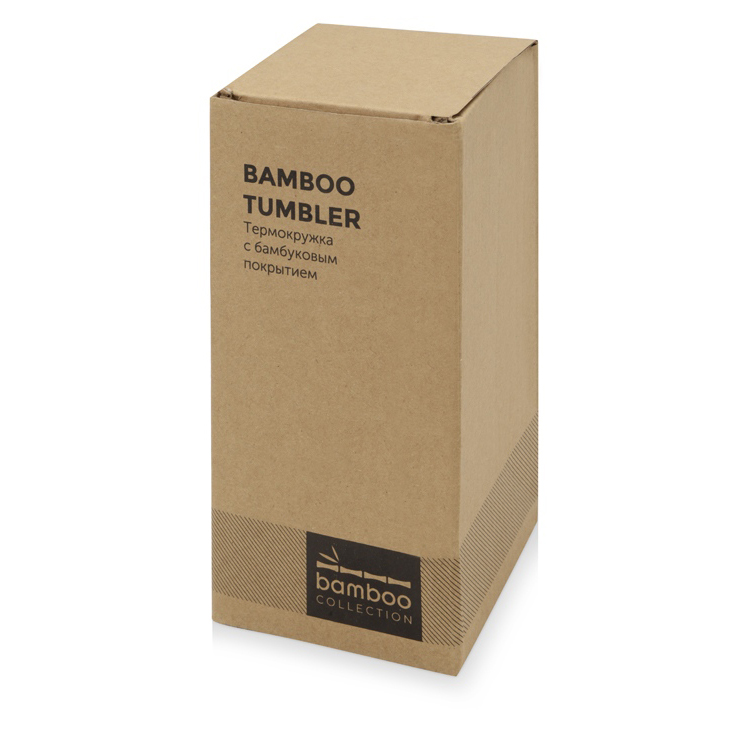Термокружка с бамбуковым корпусом 'Bamboo'