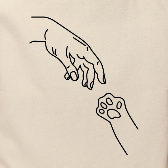 Сумка-шоппер 'Paw'