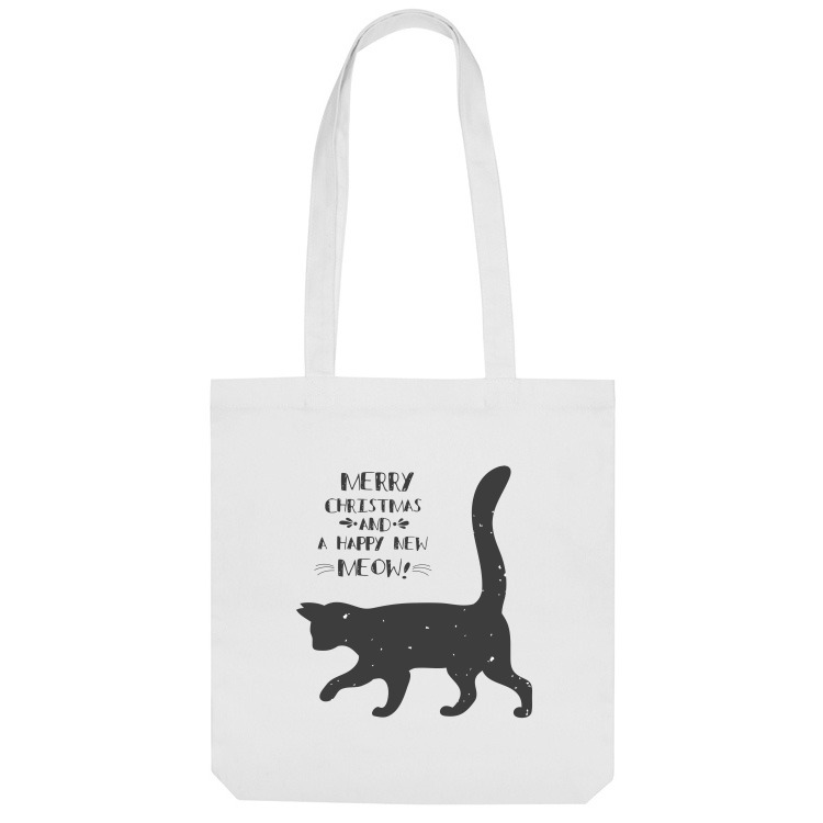Сумка-шоппер 'Happy New Meow'