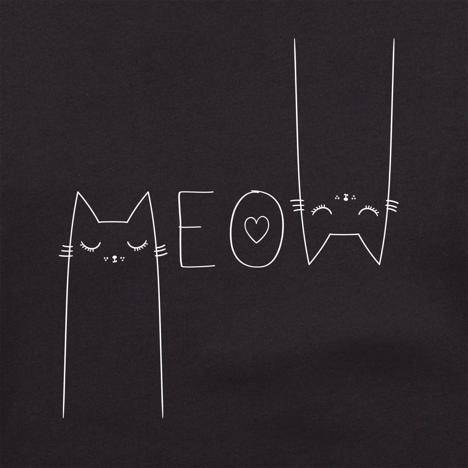 Свитшот женский 'Meow'