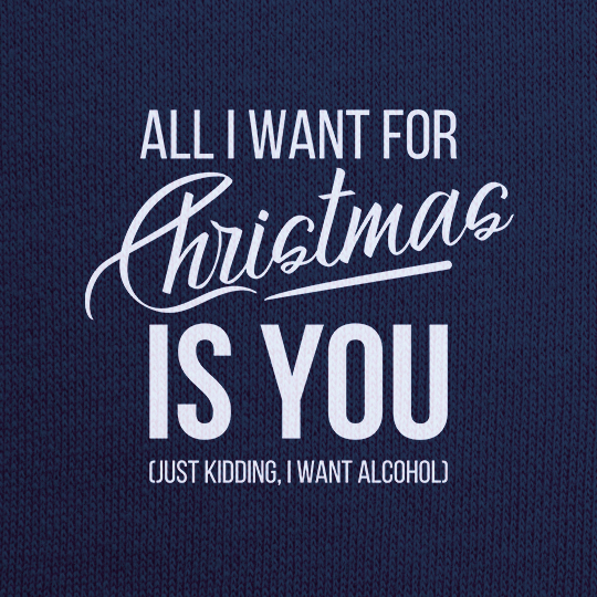 Толстовка унисекс 'All i wint for Christmas'