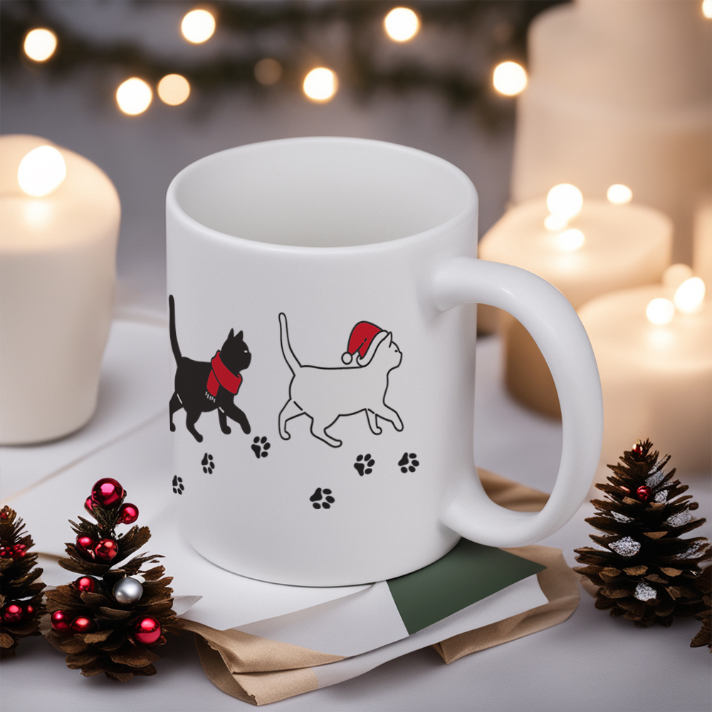 Кружка 'Happy New Paws'