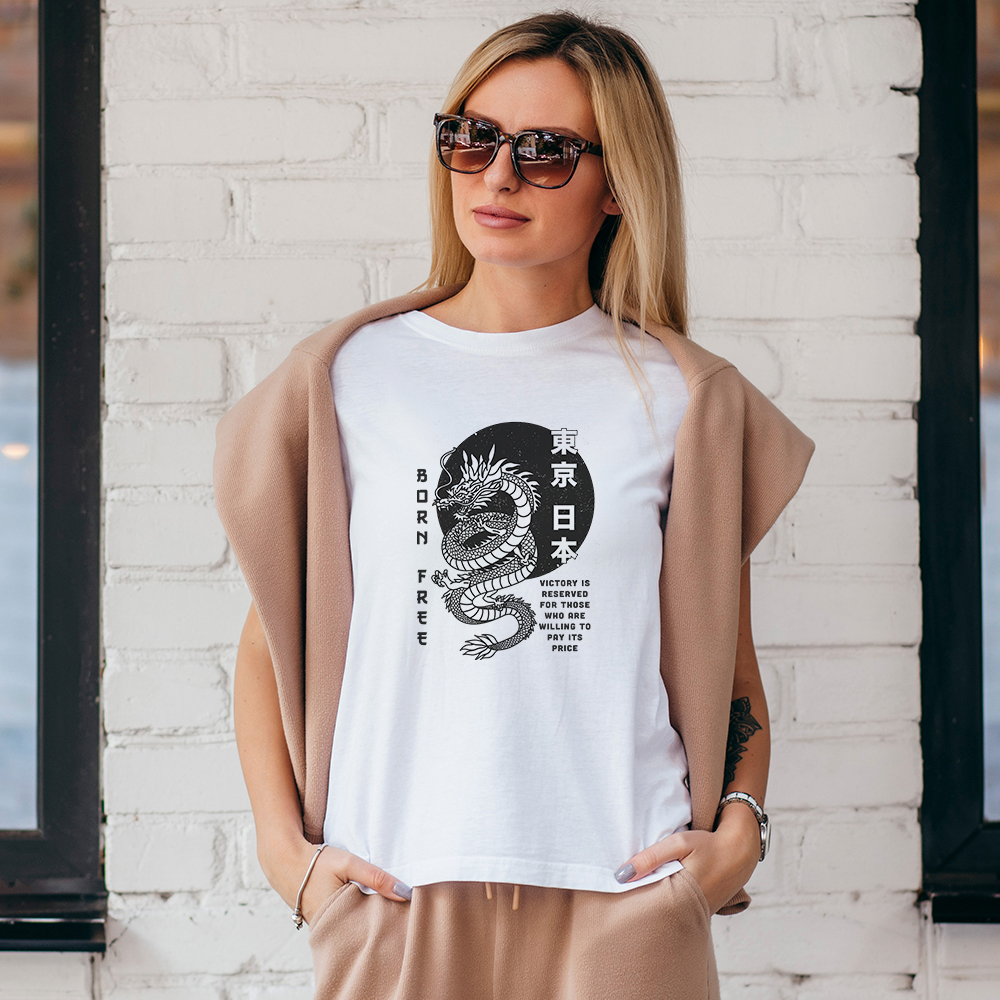 Футболка унисекс 'Free Dragon' 