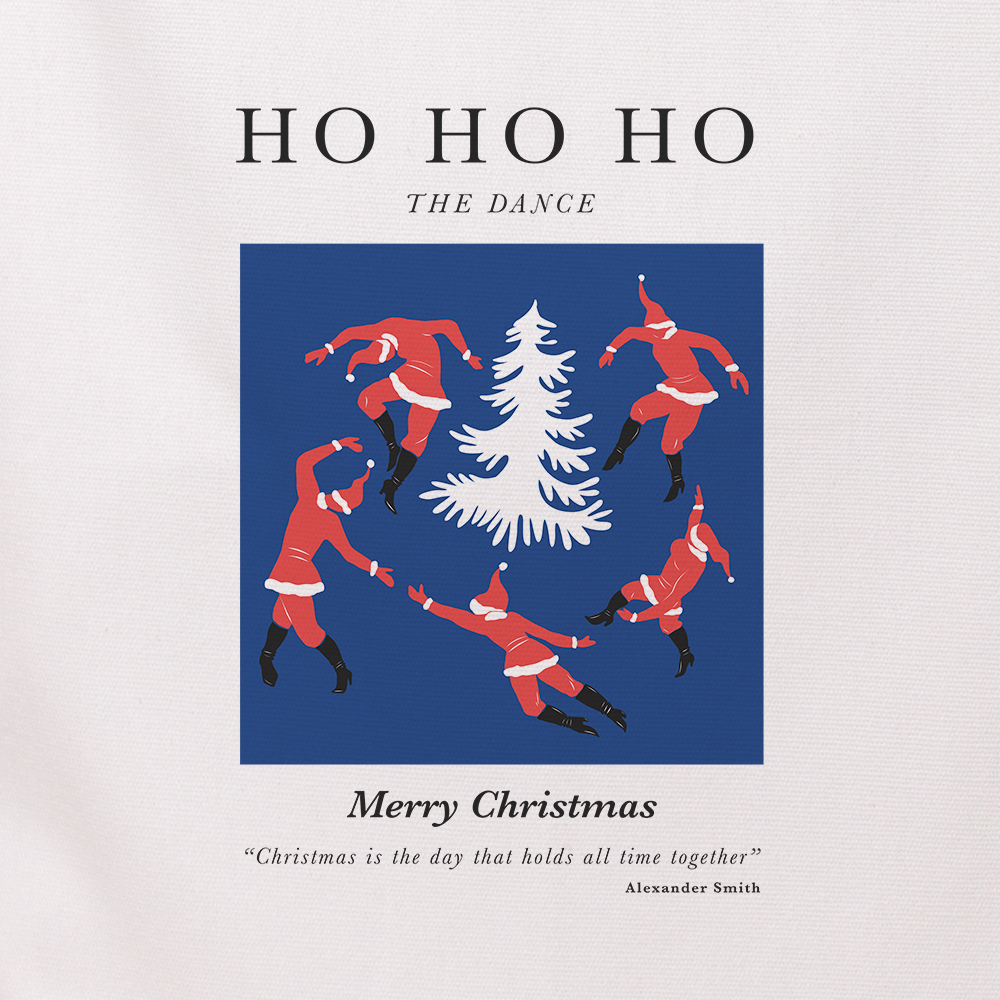 Сумка-шоппер 'HO HO HO'