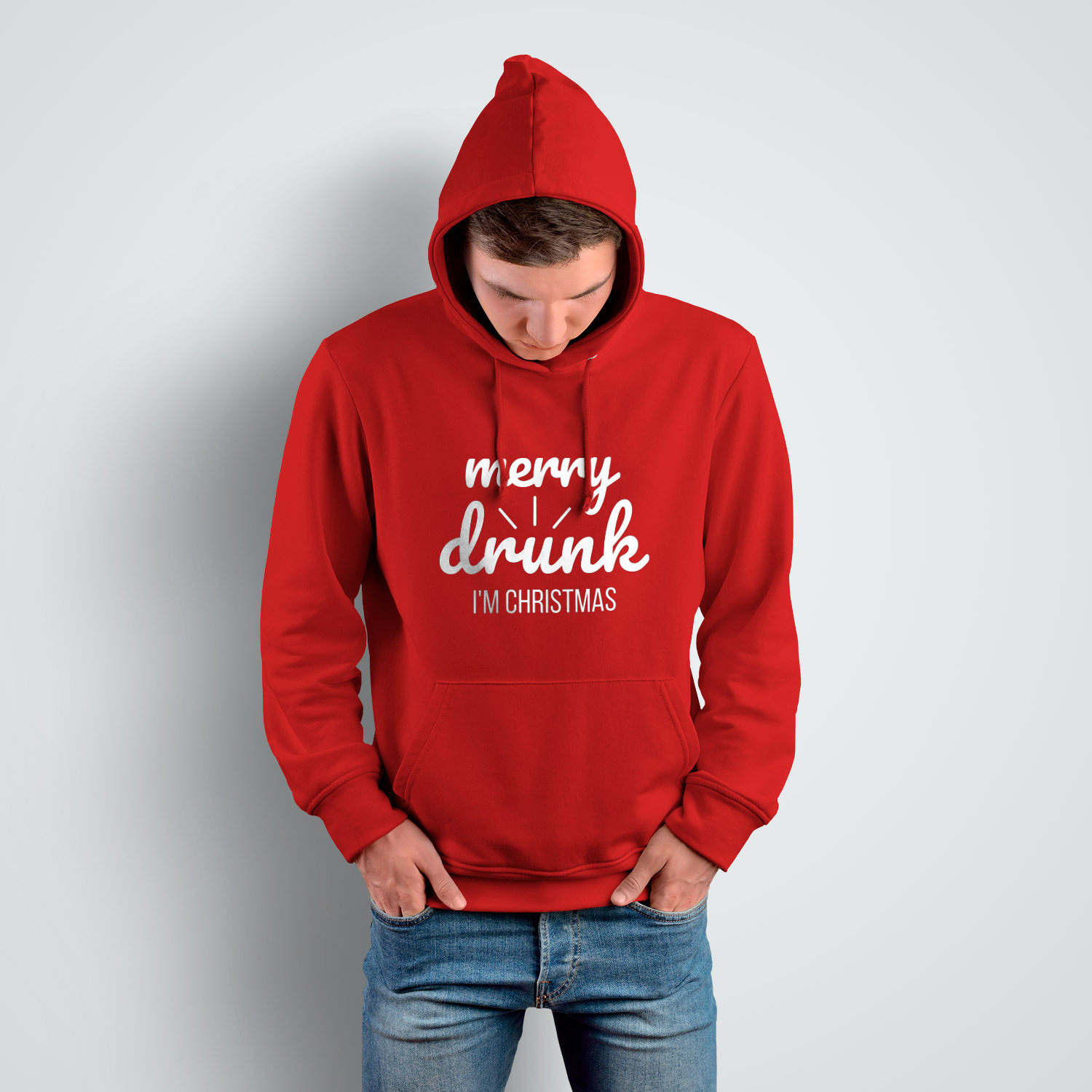 Толстовка унисекс 'Merry drunk'