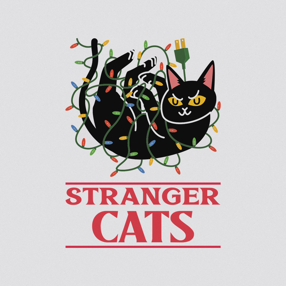 Термокружка 'Stranger Cats'