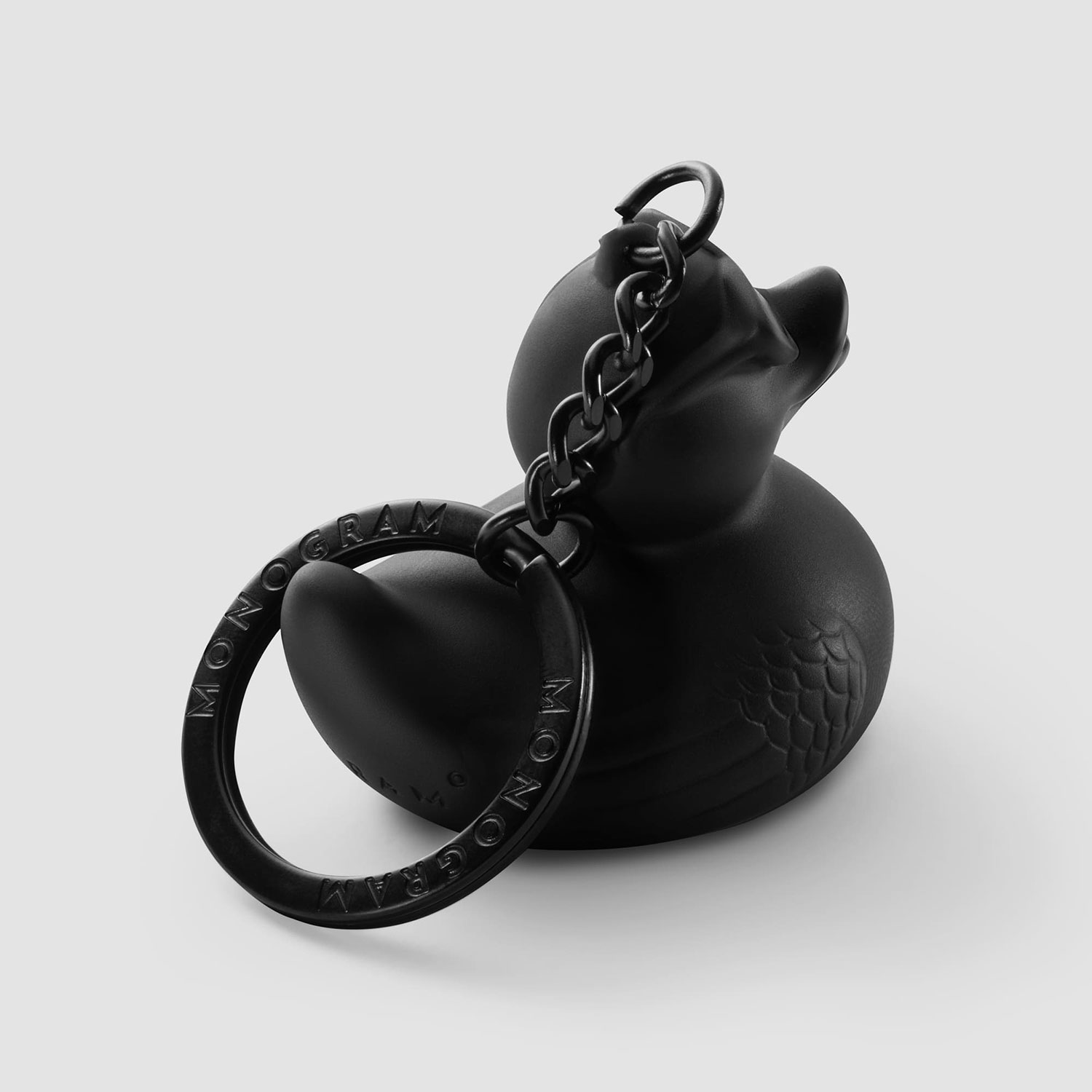 Брелок 'Black Duck in Glasses'