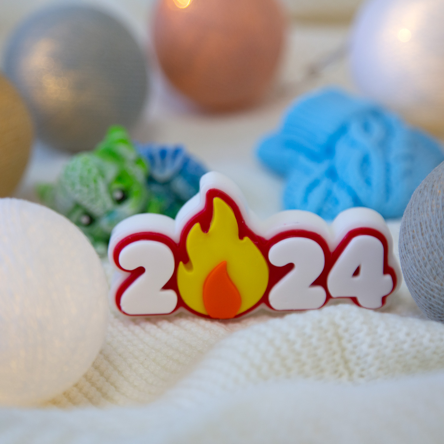 Набор мыла  'Год дракона 2024', голубой