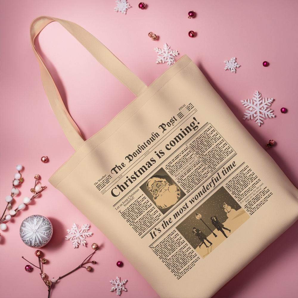 Сумка-шоппер 'Christmas is coming...'