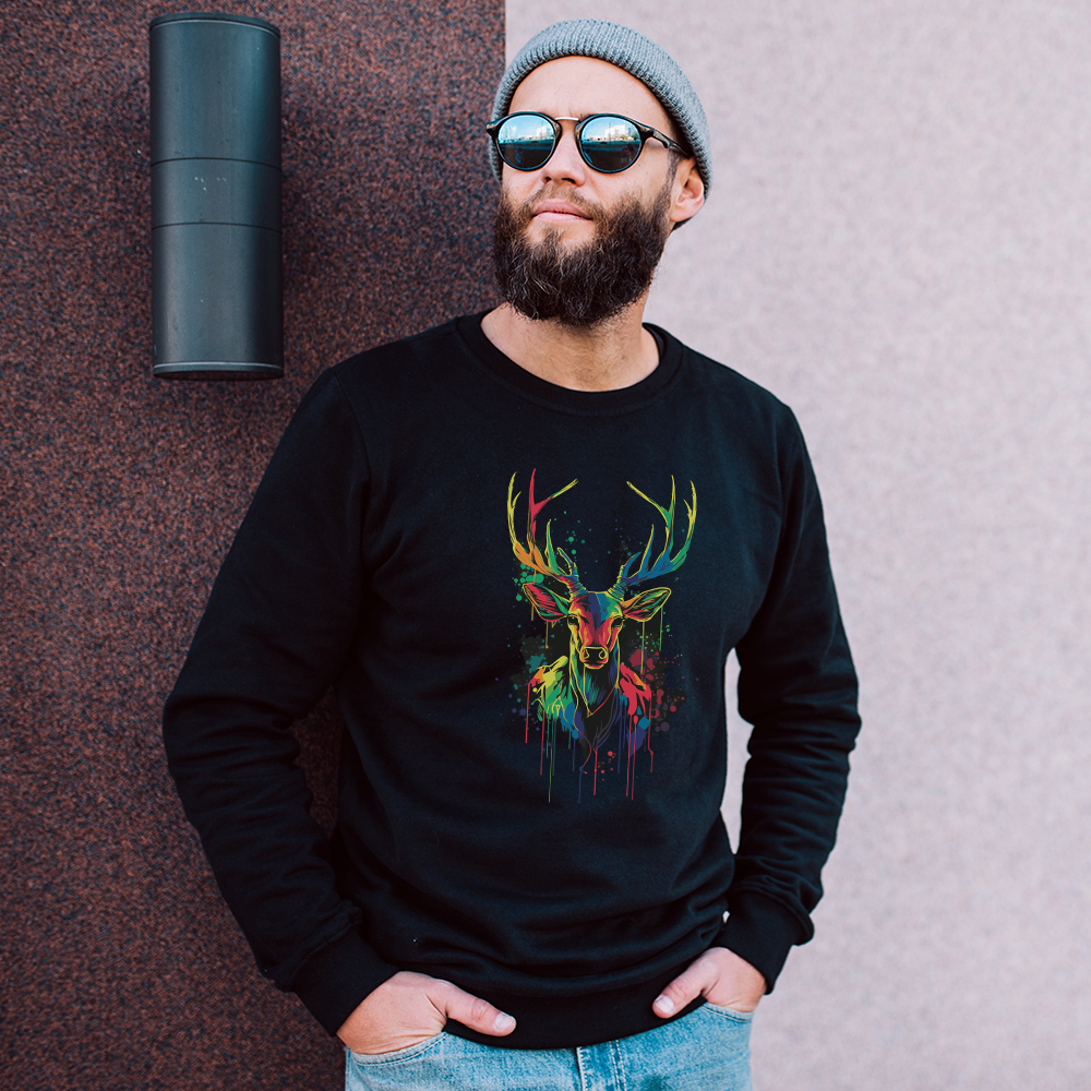 Свитшот унисекс 'Deer'