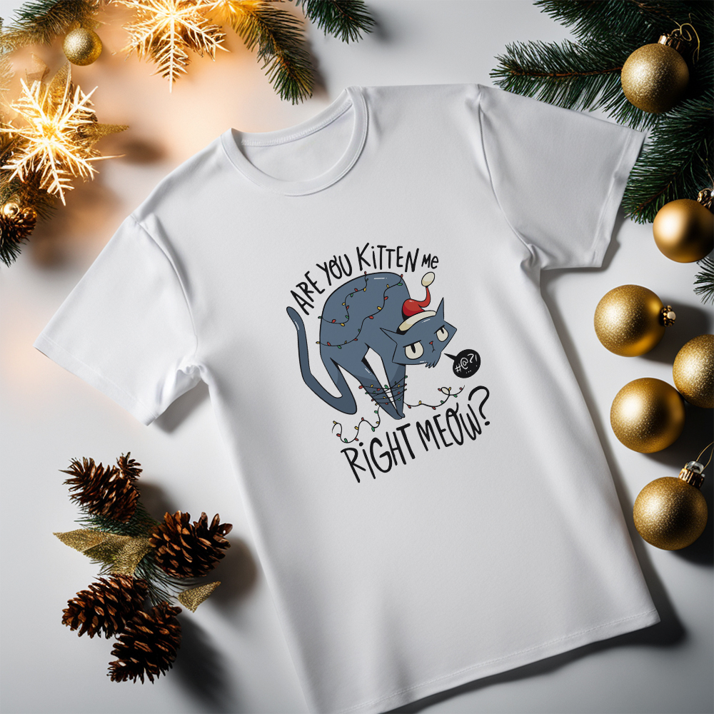 Футболка унисекс 'Kitten me!' 