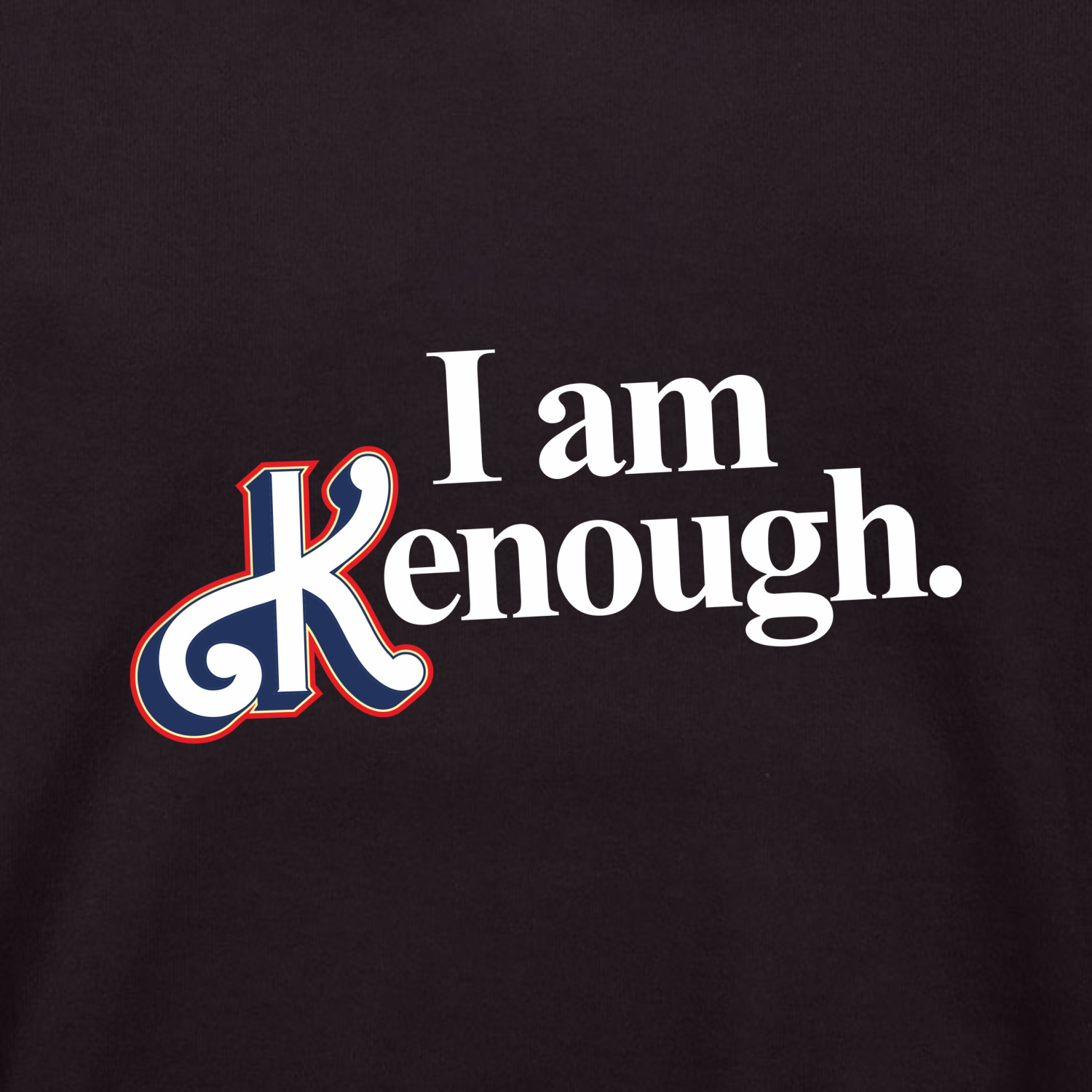 Толстовка унисекс 'Kenough'