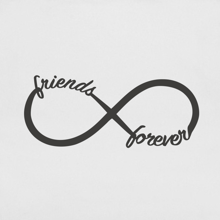 Сумка-шоппер 'Friends forever'