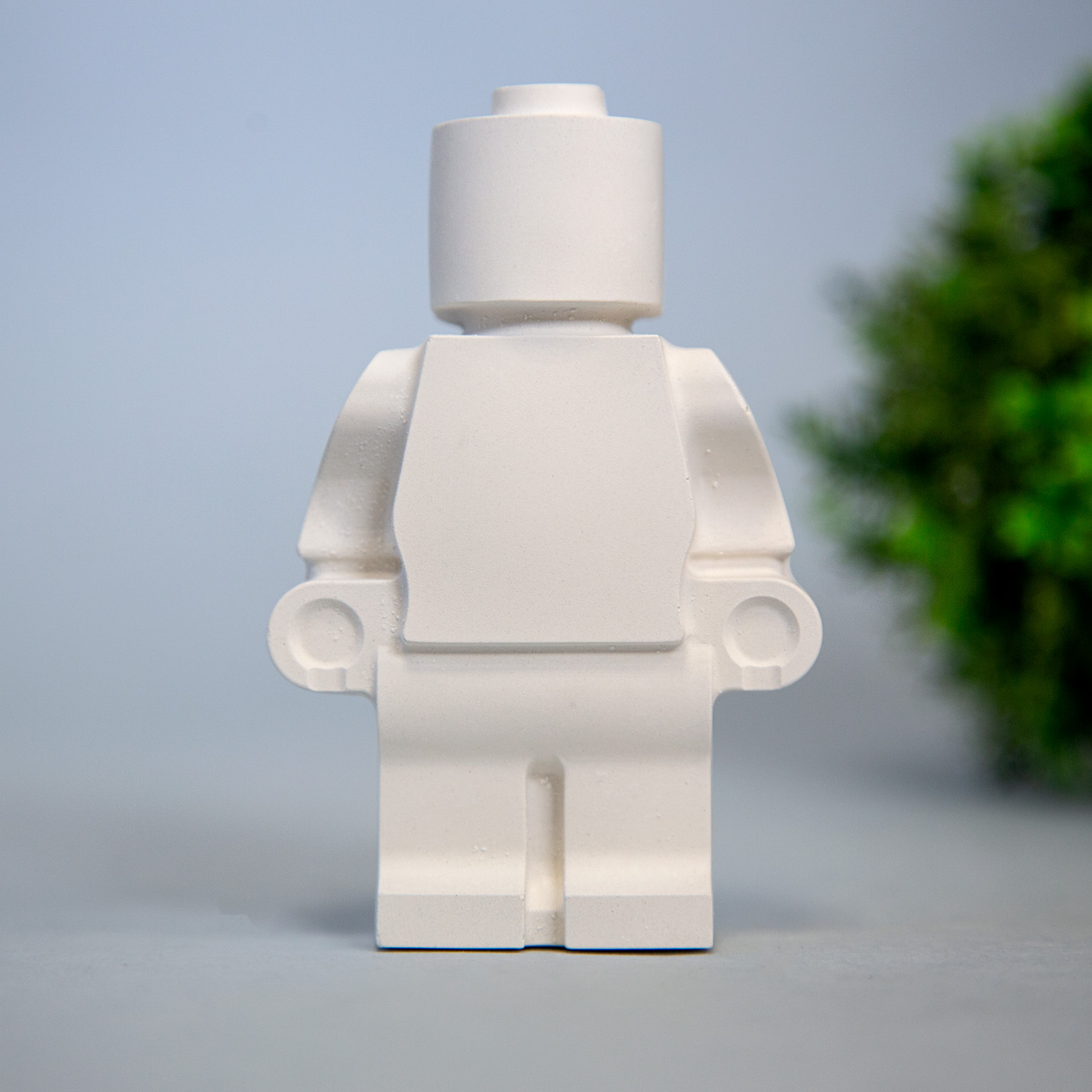 Фигурка 'Лего', цвет белый