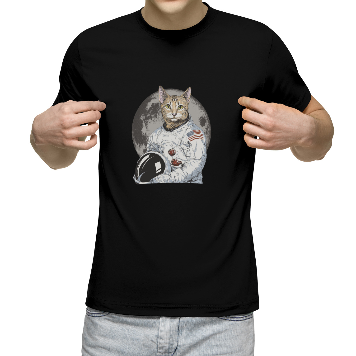 Футболка унисекс 'Astrocat'