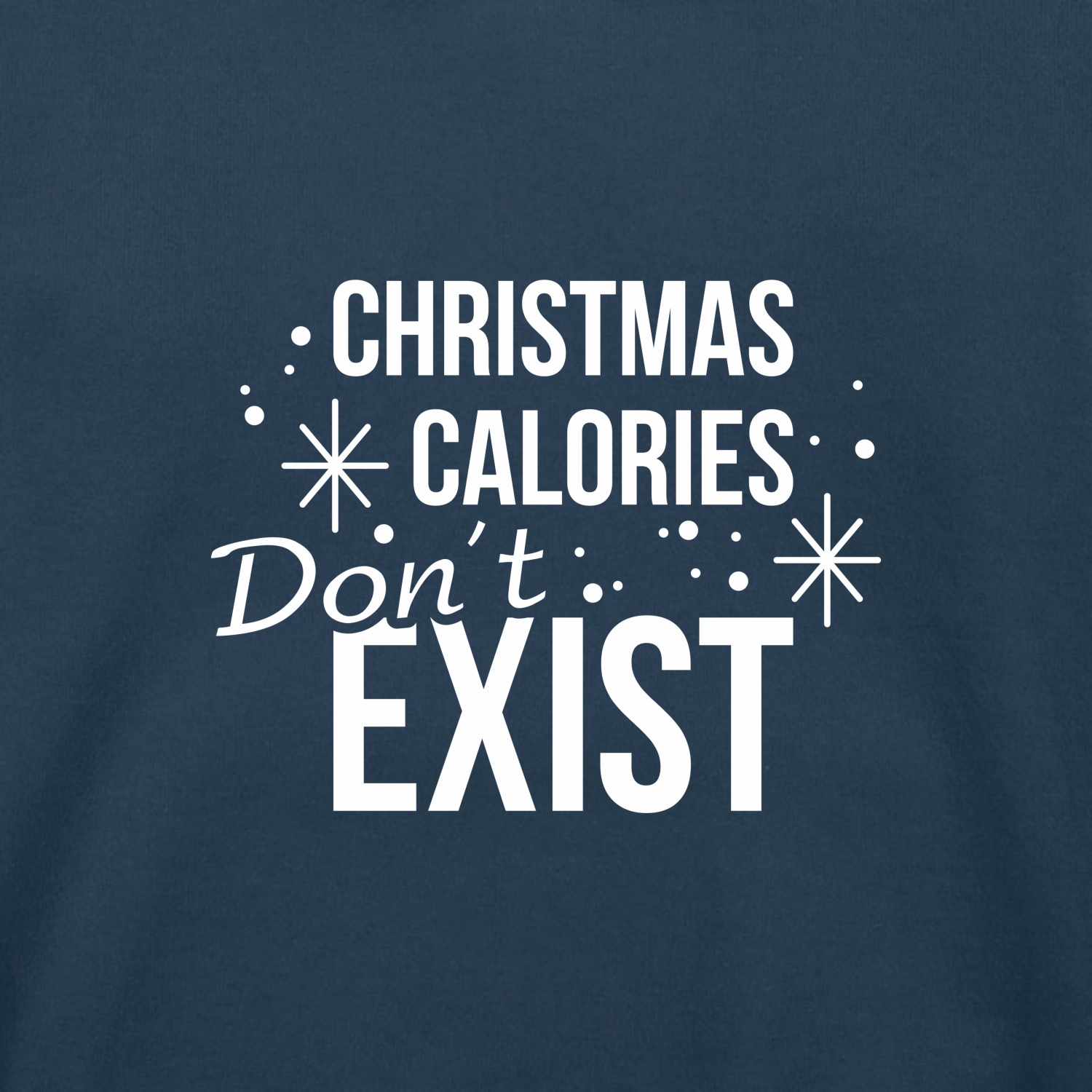 Толстовка унисекс 'Christmas calories'