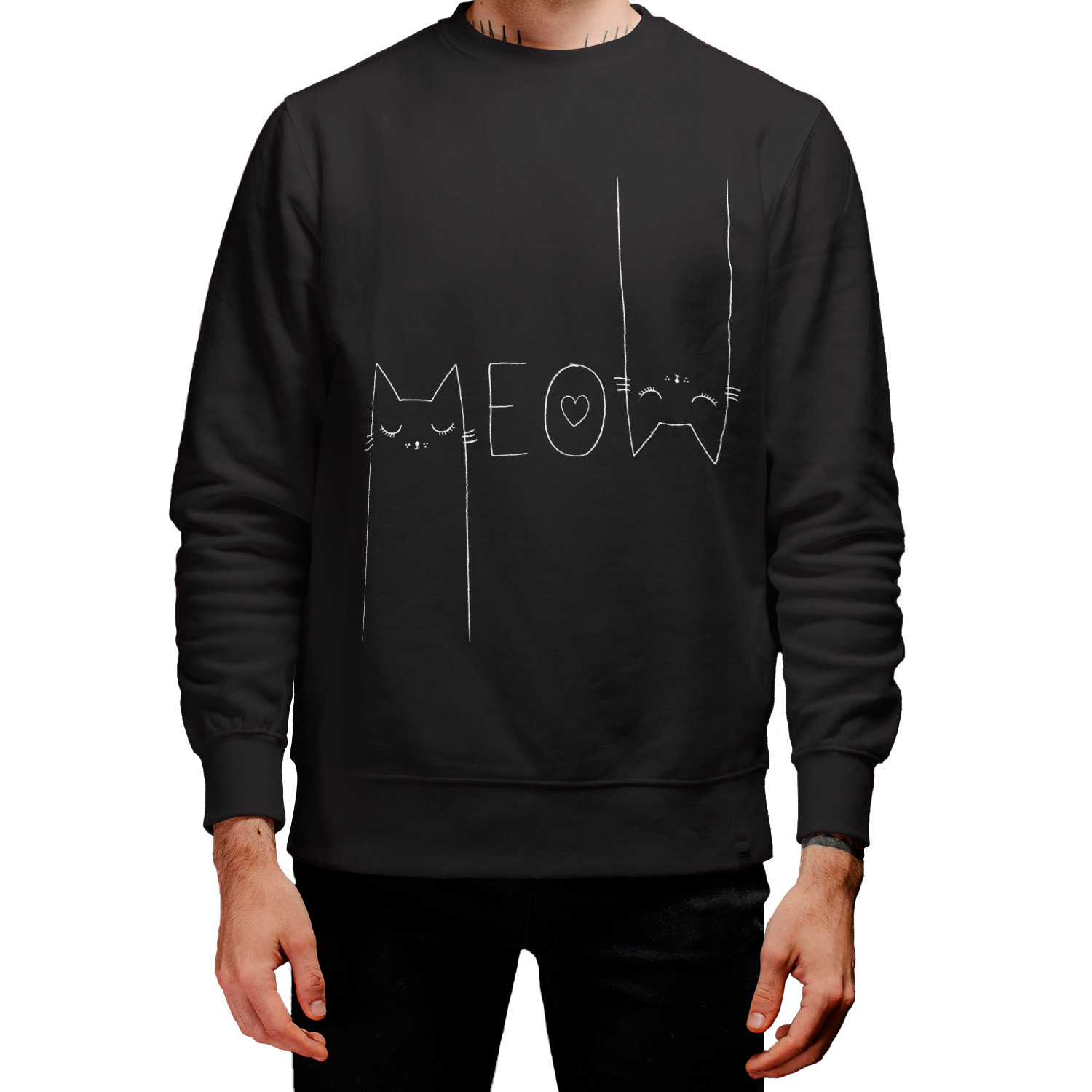 Свитшот женский 'Meow'