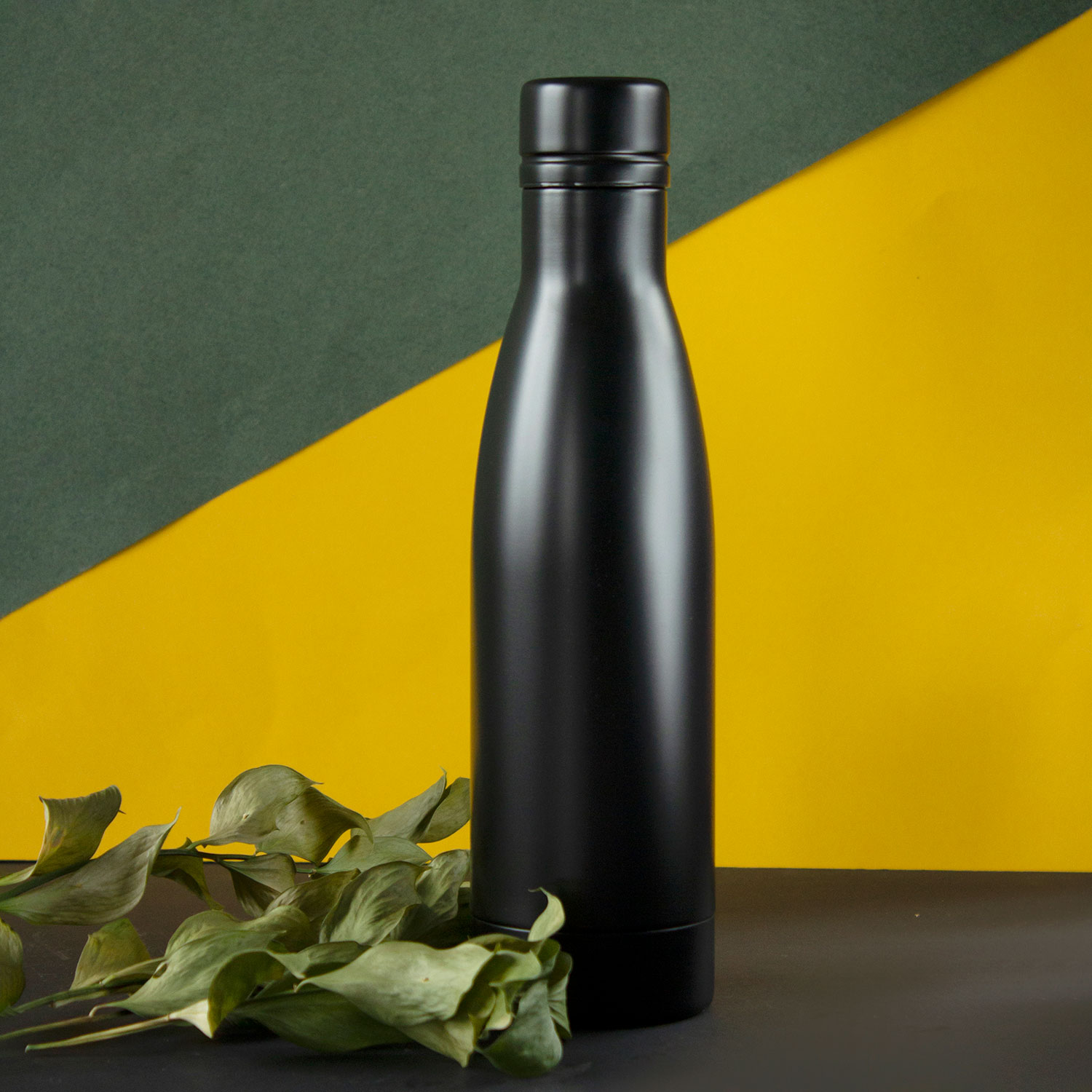 Бутылка вакуумная 'Estilo' (разные цвета) / Черный 974619 - фото 1
