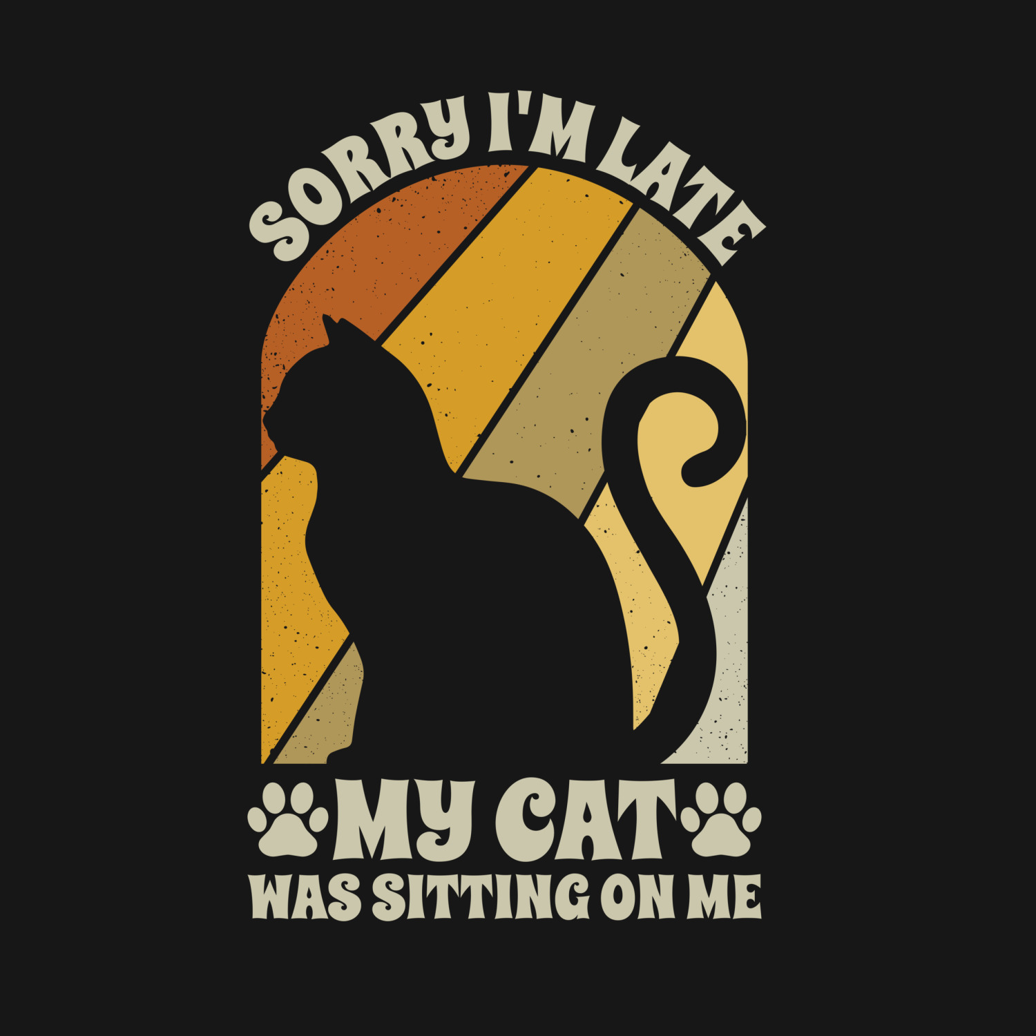 Футболка унисекс 'I am late'
