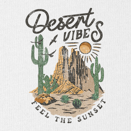 Футболка унисекс 'Feel the sunset'