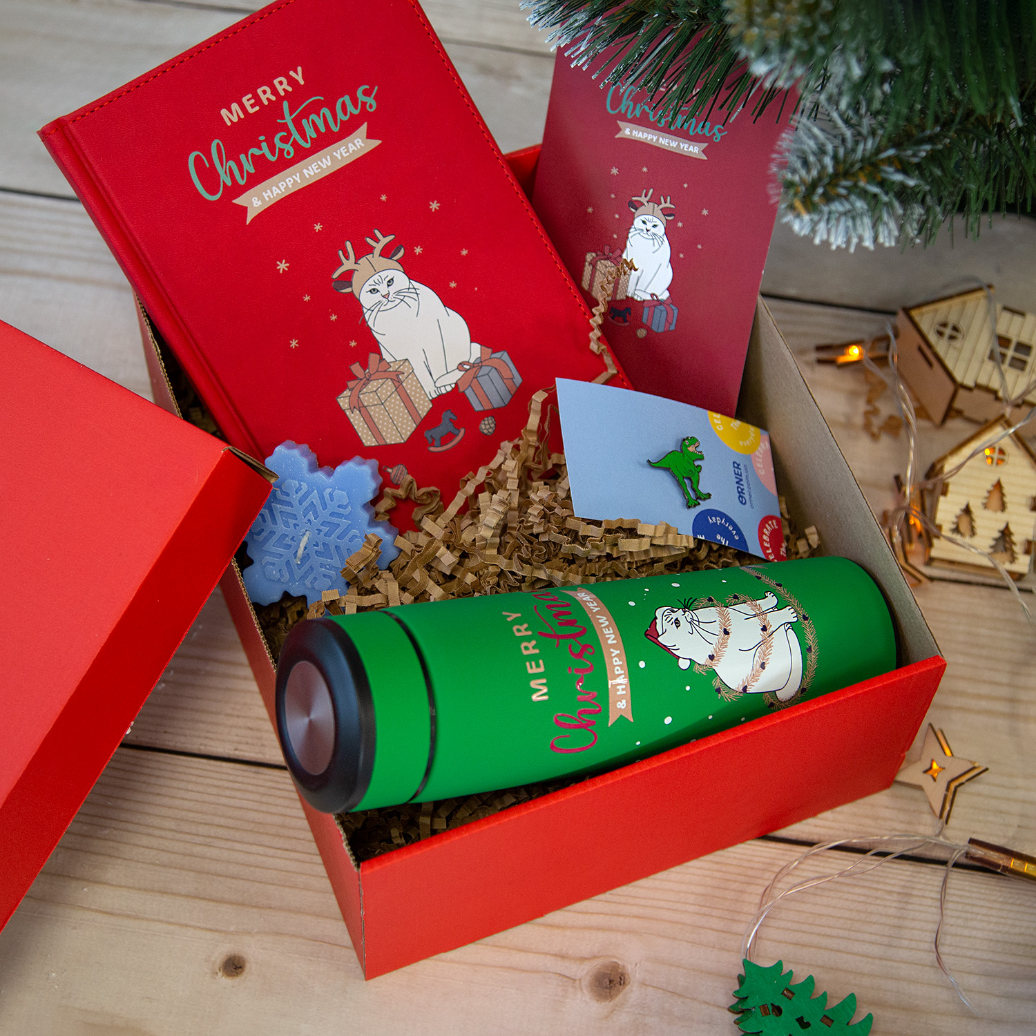 

Набор подарочный 'Happy New Cat'