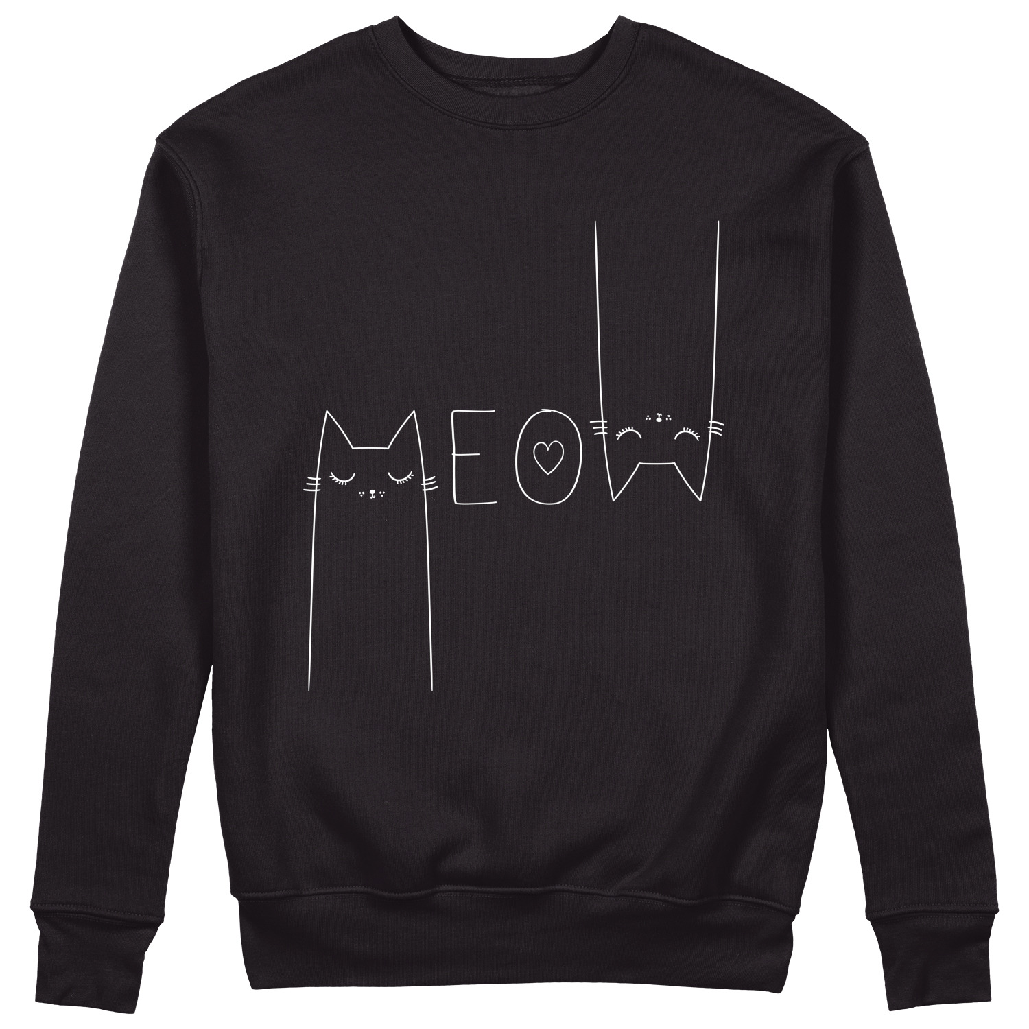 Свитшот женский 'Meow'