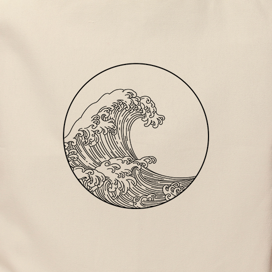 Сумка-шоппер 'Great wave'