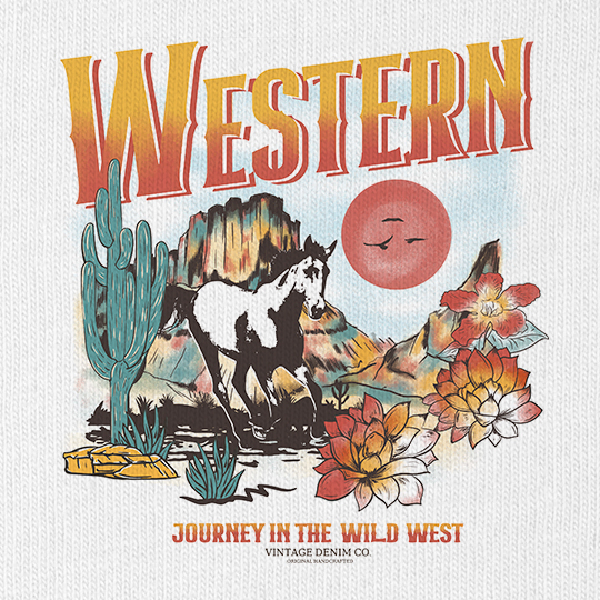Футболка унисекс 'Western'